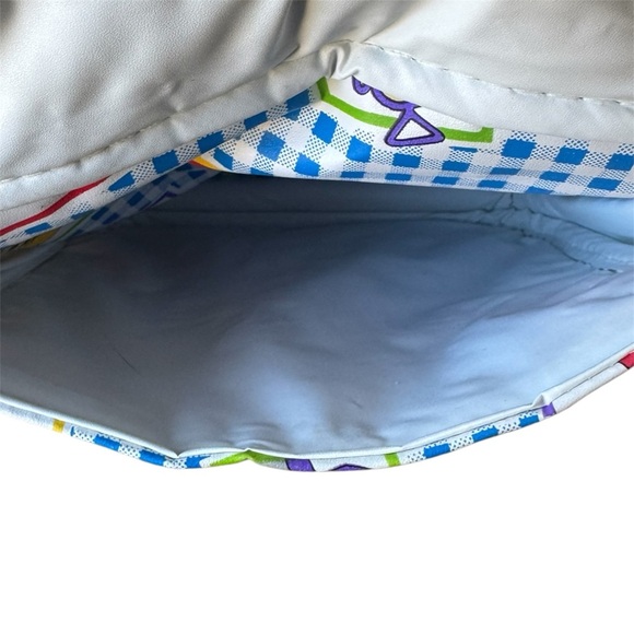 VTG 1998 Teletubbies Blue & White Gingham Mini Diaper Bag - Picture 12 of 16